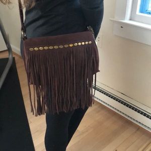Lucky brand fringe purse